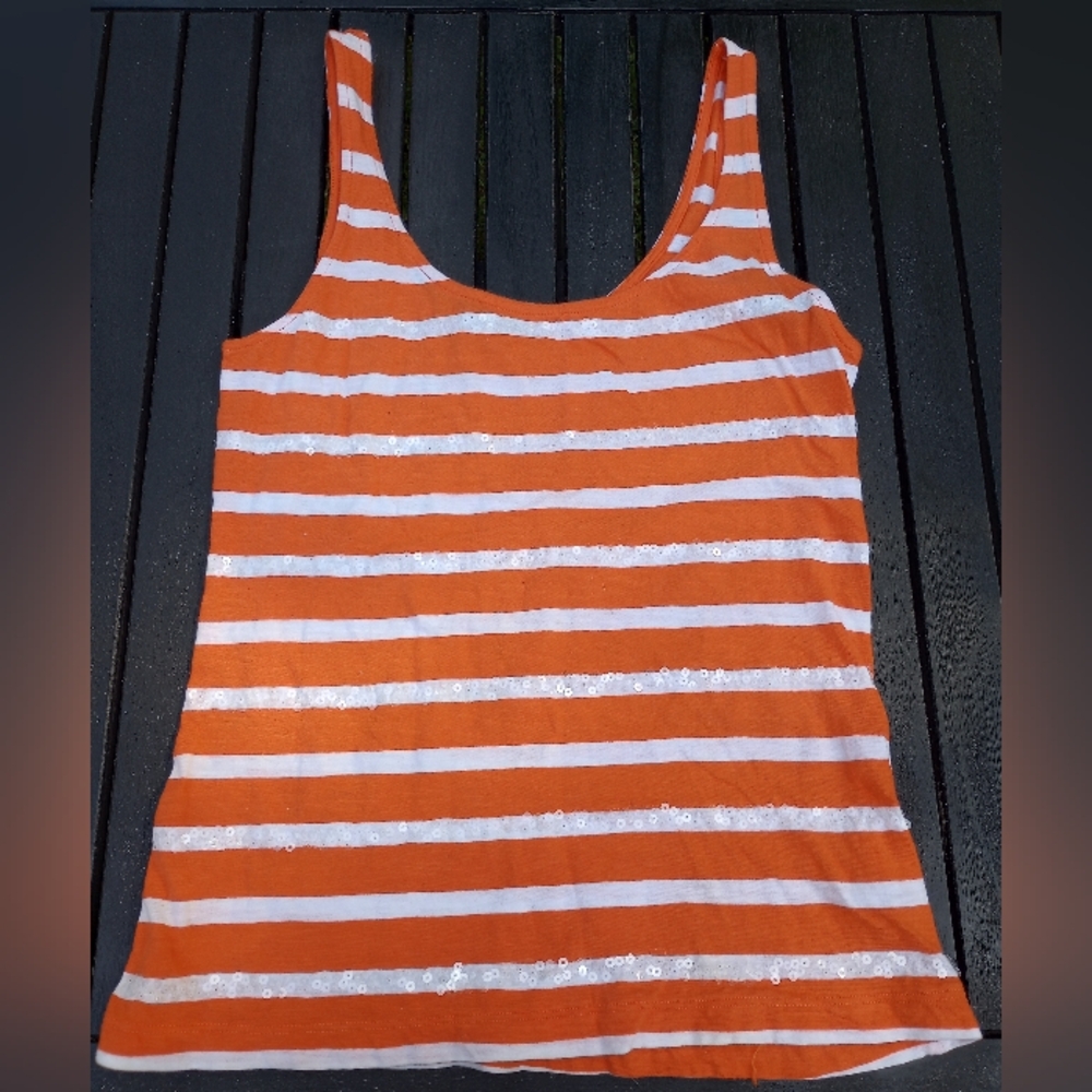 Banana Republic tank with sequins